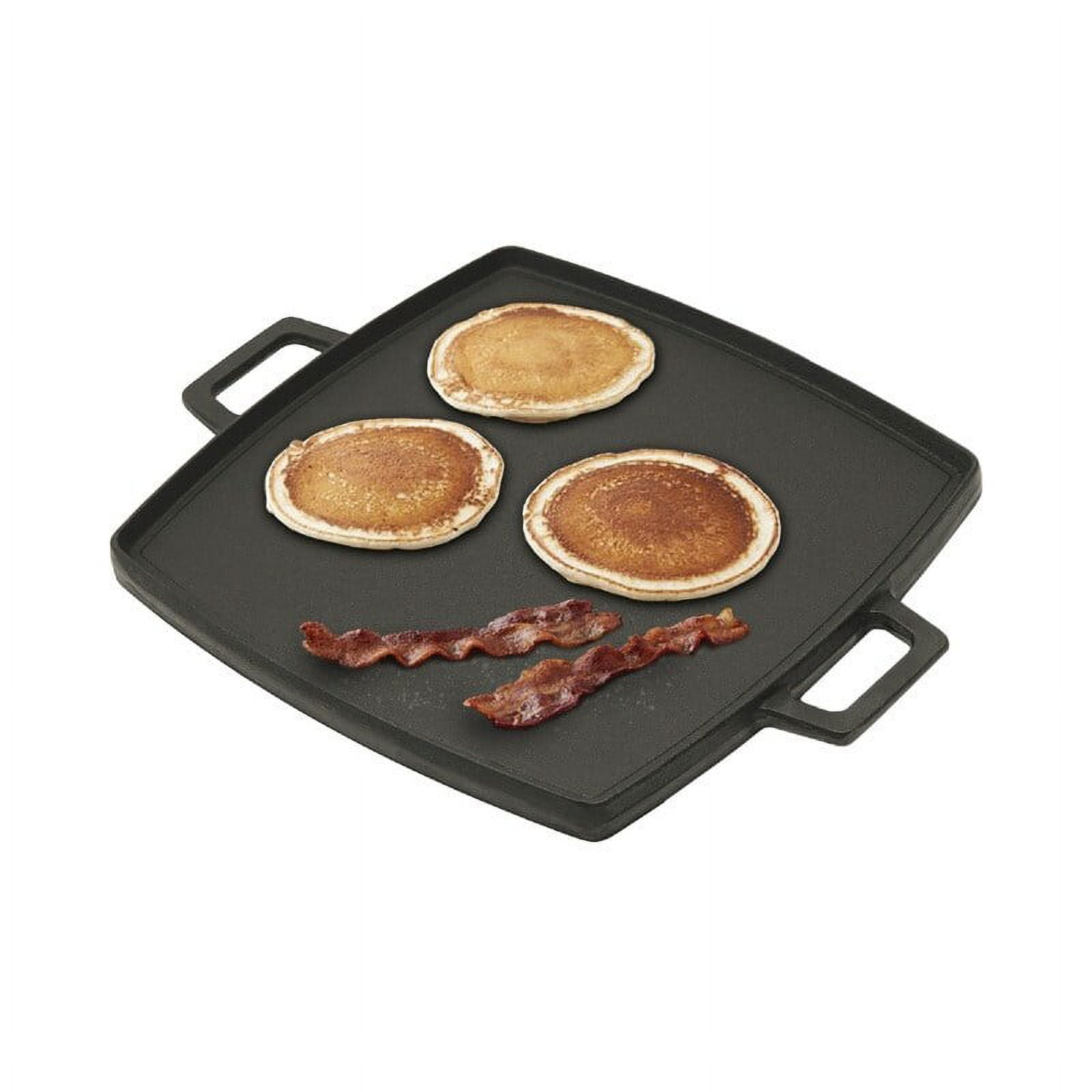 Bayou Classic 7444 10.5 in. Cast Iron Reversible Griddle