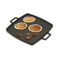 thumbnail image 3 of Bayou Classic 7444 10.5 in. Cast Iron Reversible Griddle, 3 of 4