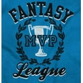 thumbnail image 2 of Fantasy MVP League Sports Fanatic Womens Slim Fit Graphic Tee Brisco Brands M, 2 of 4