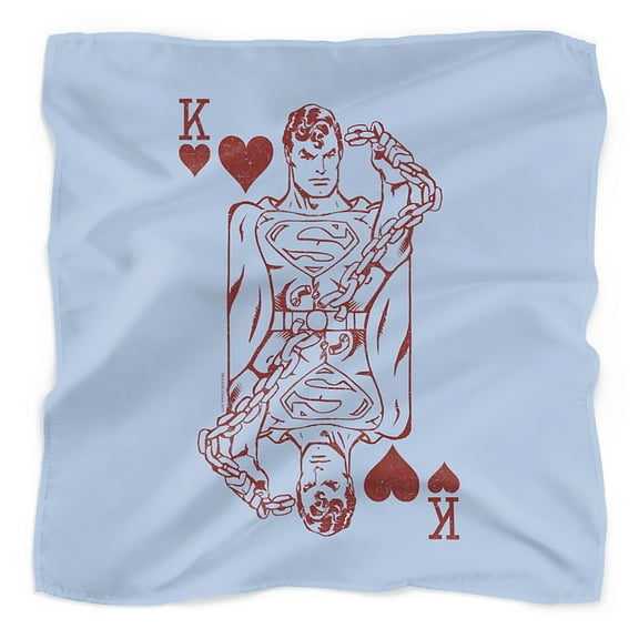 Superman Super Card Bandana (21 in x 21 in)