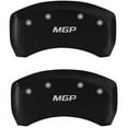 thumbnail image 2 of MGP 4 Caliper Covers Engraved Front & Rear MGP Matte Black finish silver ch, 2 of 2