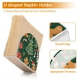 thumbnail image 5 of Yayeee Napkin Holder for Table Kitchen Paper Tissue Organization, Brown Christmas Gingerbread, 5 of 8