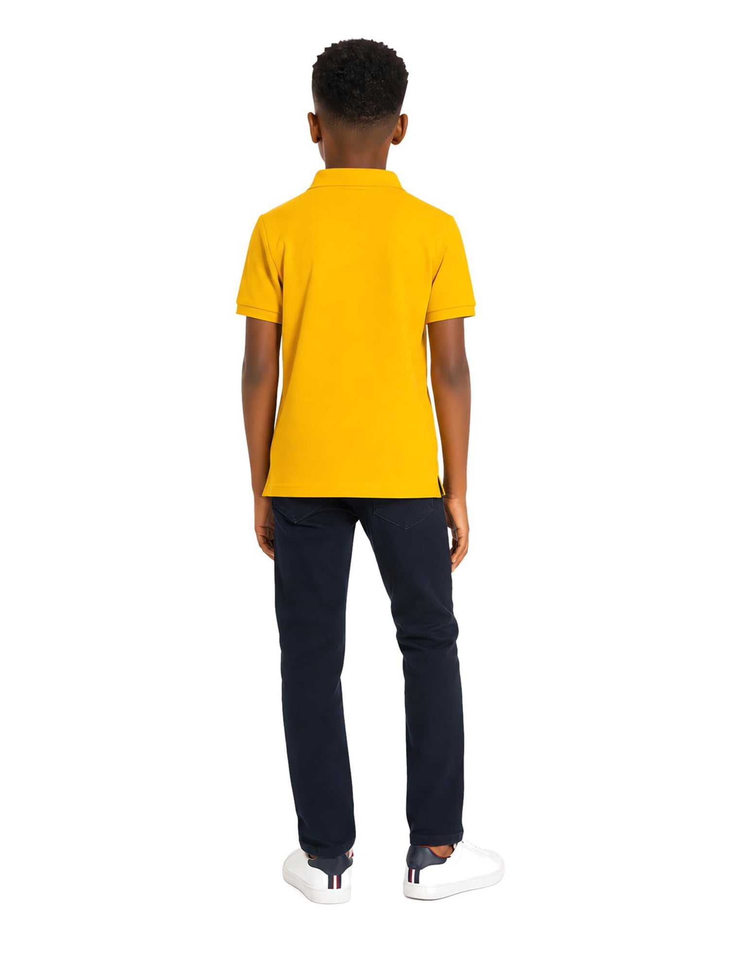 U.S. Polo Assn. Boys Pique Polo Shirt, Sizes 4-18