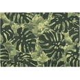 thumbnail image 4 of SKYSONIC Bath Mats Toiletry Mat Tropical Leaf Camo Print, Fluffy Plush Absorbent Bath Rugs Carpet with Non Slip Bottom for Bathroom Floor Toilet Tub and Shower,23.6"x15.7"+17.3"x13.4", 4 of 7