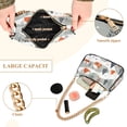 thumbnail image 2 of FORMRS Womens Shoulder Bag with Chain Strap Clutch Purse Cute Tote Handbag, Cartoon Orange Houses, 2 of 7