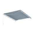 thumbnail image 2 of ALEKO Manual Retractable Home Patio 10 x 8 feet Awning Sky Blue Canopy Sunshade, 2 of 8