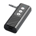 thumbnail image 1 of Adaptador Receptor Música Transmisor Audio 2 en 1 3 5 Mm Compatible Con Dientes Aux 5.3 Admite TF Tarjeta Llamada Sin Mano para Altavoces Automóvil Azapules Azules, 1 of 9