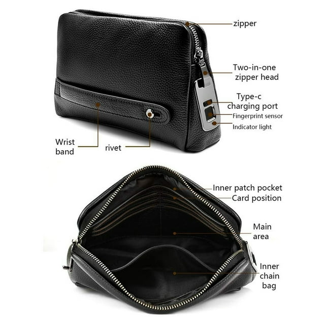 Men Wallet, Smart Fingerprint Wallet, Men Wallet Smart FL-V1 For Access Control Anti-Theft