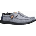 thumbnail image 2 of HEYDUDE Cozy Plaid Smoke Grey/Multi for Men Size 8, 2 of 7
