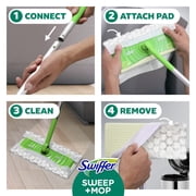 Swiffer Sweeper 2-in-1 Sweep and Mop Starter Kit,1 Mop + 19 Refills