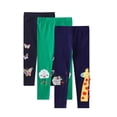 thumbnail image 1 of Toddler Little Big Girls 3 Pack Leggings, 1 of 6