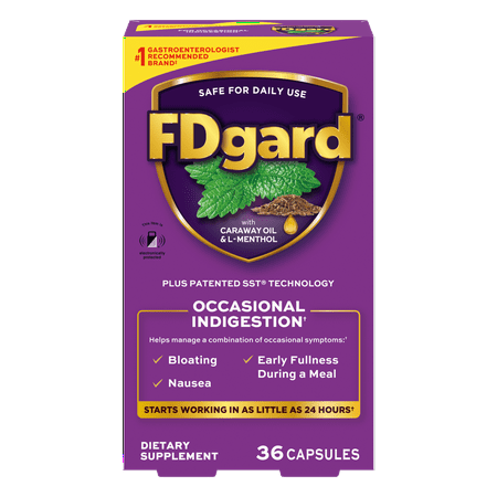 UPC 369266000361 product image for FDgard Gut Health Supplement  Indigestion  Nausea & Bloating  Upset Stomach  36  | upcitemdb.com