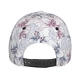 thumbnail image 6 of Balery Baseball Cap Adjustable Size for Running Workouts and Outdoor Activities All Seasons Dad Hat(Lilies Flowers), 6 of 9