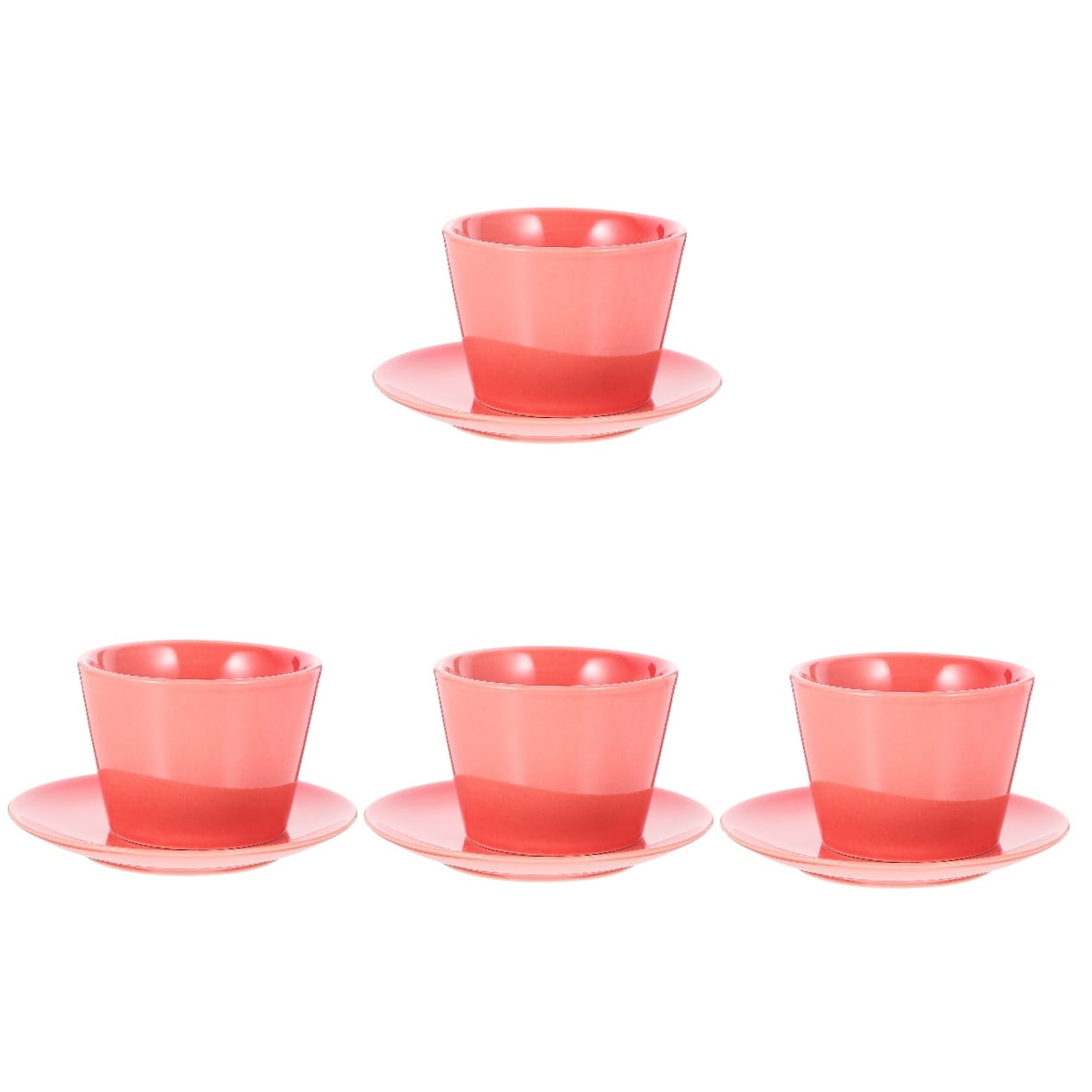 OULII  Ceramic Mug Pink - Elegant and Portable for Home Or Office