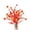 Orange, variant on Spring Colors Persian Simulation Plant Flowers Autumn Wedding Decoration Plastic Green Plants Artificial Flowers, Persian Fern Greenery Bouquets for Home Decor & Wedding Planners,Dark Green
