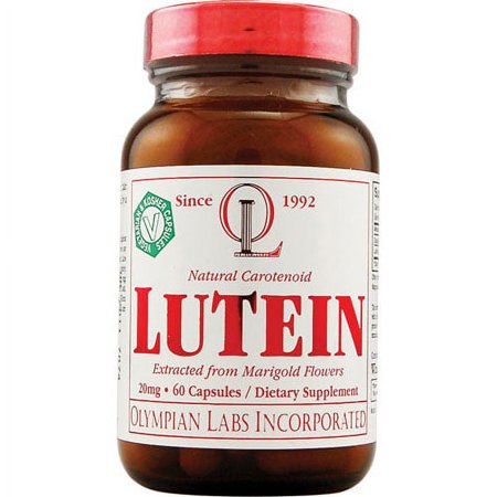 Olympian Labs Lutein 20 Mg Capsules - 60 Ea