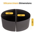 thumbnail image 6 of Sunvivi Programmable Slow Cooker with 2-in-1 Silicone Liners - Digital Timer - 7QT, Blue, 6 of 8