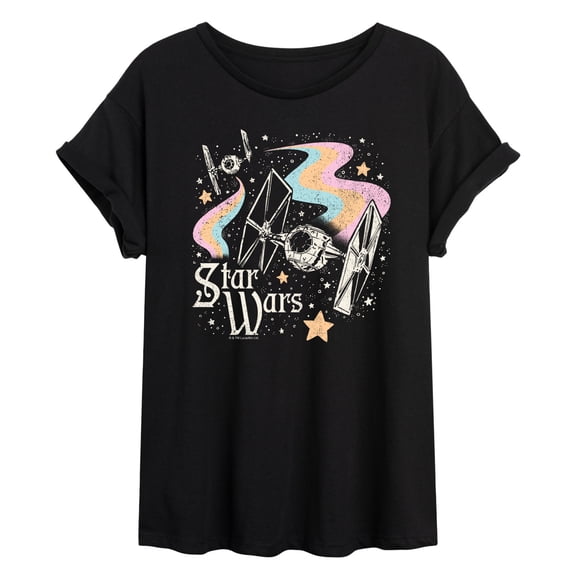 Star Wars - Fem Celestial Ships - Women's Oversized Tee