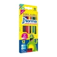 thumbnail image 3 of Lápices de Colores Norma Punta Gruesa con Sacapuntas 12 pzas, 3 of 3
