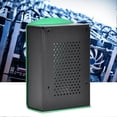 thumbnail image 3 of For Raspberry Pi 4 Model B Black Aluminum Case Box Enclosure with Heatsink Bracket (Green), 3 of 3