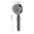 thumbnail image 3 of CASAFUN Handheld Shower Head Set High Pressure 8 Spray Modes Shower Heads For The Elderly Children Detachable Shower Head Removable Shower Head Bathroom Shower Head Showerhead With Handheld Sprayer, 3 of 8