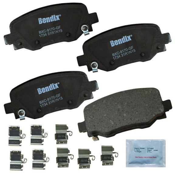 Bendix Brakes Disc Brake Pad Set Fits select: 2014-2020 JEEP CHEROKEE, 2015-2017 CHRYSLER 200