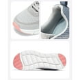 thumbnail image 6 of Fdrone Women's Wide Toe Box Mesh Shoes Road Running Shoes Work Gym Comfortable Swollen Feet Lightweight Soft Sole Non Slip Walking Shoes Slip-on Fashion Athletic Sneakers, 6 of 8