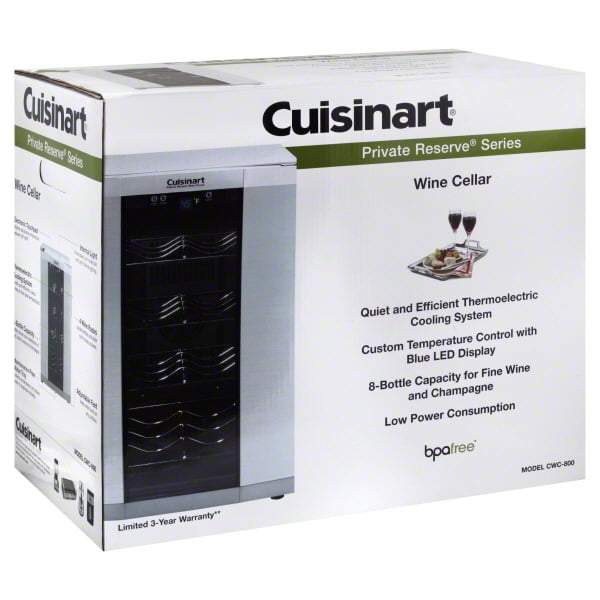 Cuisinart CWC800 8 Bottle Private Reserve Wine Cellar