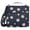 Cute Little Daisy, variant on 3 Ring Zipper Binder with Shoulder Strap Waterproof Trapper Keeper 2 Inch D-Ring 500 Sheets Capacity Flowers with Leaves