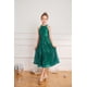 thumbnail image 2 of Vestido de fiesta verde con lentejuelas para niñas GRACE KARIN 7Y, 2 of 8