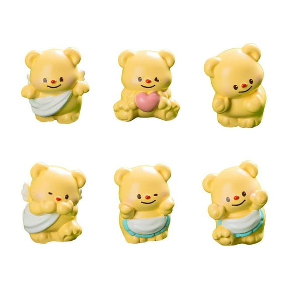 Rvaymup Butter Bear Blind Box Decoration Practical Cute Animes Action Dolls Desktop Decoration