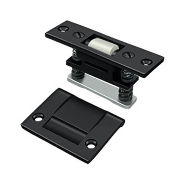 Deltana RCA430U19 3,32 x 1 Po. Attrape-Rouleau en Laiton Robuste, Noir Peint