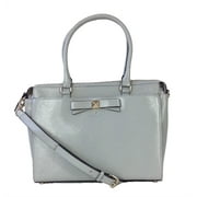 Kate Spade Beacon Court Jeanne Patent Leather Satchel, Light Smoke