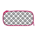 thumbnail image 3 of Vsdgher Happy Soccer Print Large Capacity Pencil Case Pouch with Zipper, Portable Aesthetic Big Capacity Pencil Cases Pen Office Travel Stationery Bag, 3 of 8