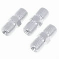 thumbnail image 3 of 3 PCS 1/4" Male To 1/4" Male NPT Nipple Fitting, Pipe Fitting Adapter For Connection Of Airless Paint Sprayer Hose And Others, 3 of 12