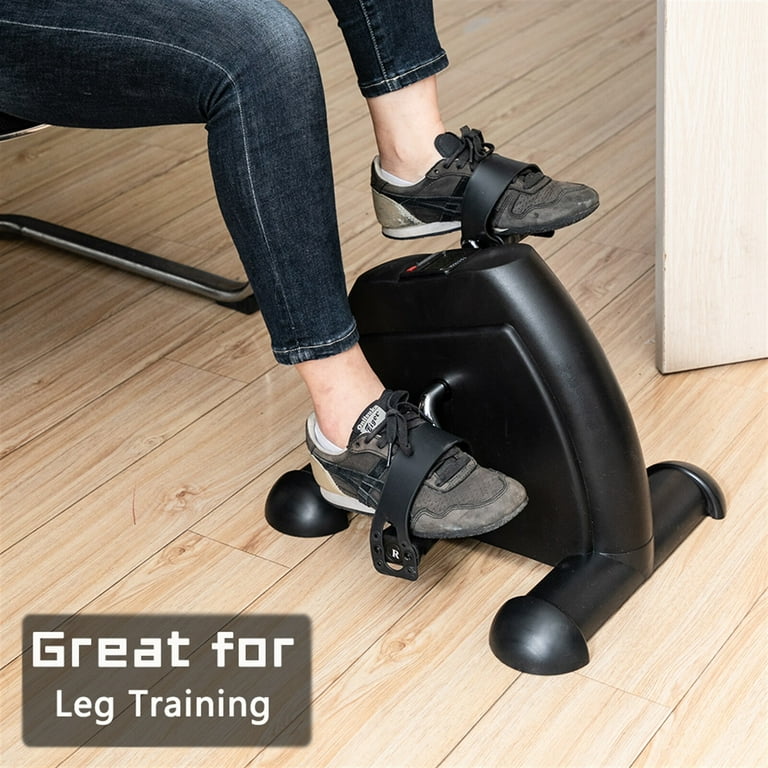 WILLED Under Desk Bike Pedal Exerciser with LCD Display Portable for Home Office Walmart