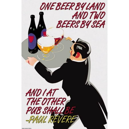 one beer by land two beers by sea and i at the other pubr shall be