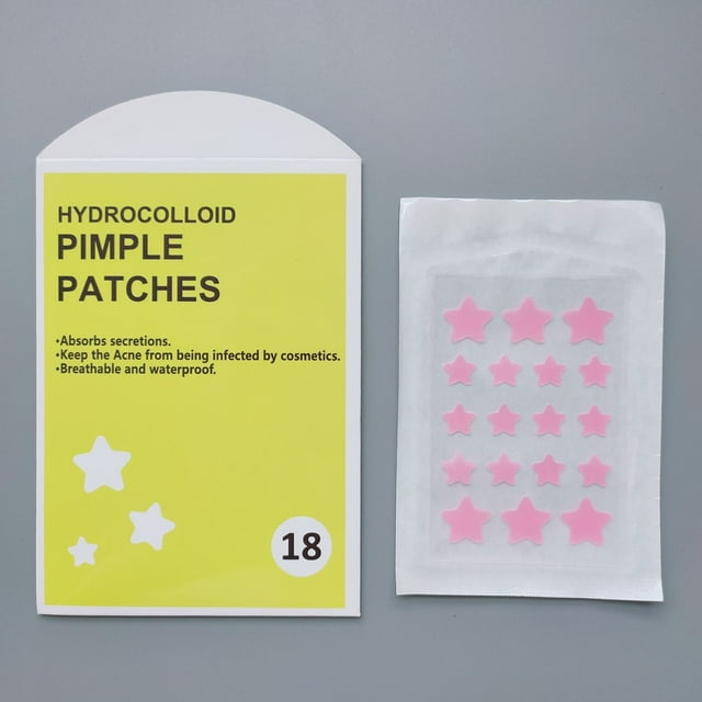 Pimple 18PCS Patch With Two Sizes Absorbing Cover, Beauty Skin Care Face ucer Scar Remover Skin Bands Ordinary Peel Neck Lift Tapes And Bands Sebum Control Oil for Skin Skin Oil Lip Filler Clogged