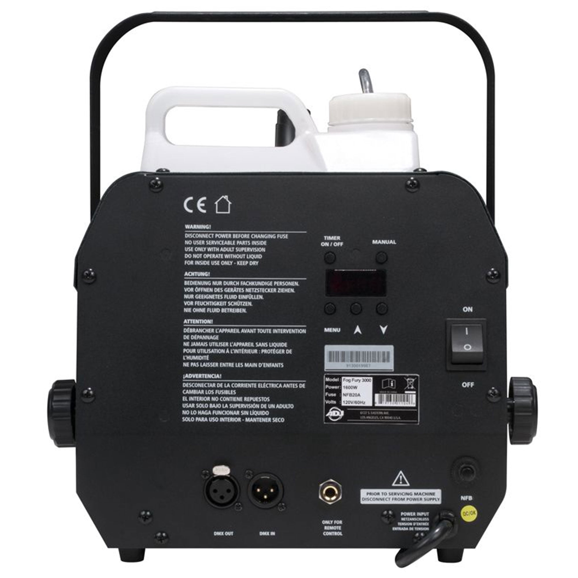 American DJ Fog Fury 3000 Fog Machine