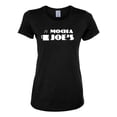 thumbnail image 3 of Mocha Joe's Coffee Stand Shop Logo | Womens Pop Culture Graphic T-Shirt, Black, Small, 3 of 4