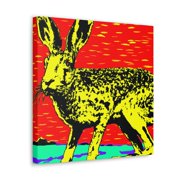 Jackrabbit Pop Art - Canvas