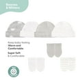 thumbnail image 7 of The Peanutshell Newborn Baby Layette Gift Set for Boys and Girls, Shower Gift Essentials, Grey Sleepy Elephants, 7 of 7