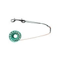 thumbnail image 2 of Scuba Diving Dive Aluminum Alloy Finger Snorkeling Compact Equipment Guide Reel Spool 30m Line Bolt Snap Green, 2 of 9