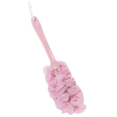 - Outgeek Bath Brush Skin Exfoliating Back Scrubber Sponge Stick Shower Brush with Long Handle for Home Hotel