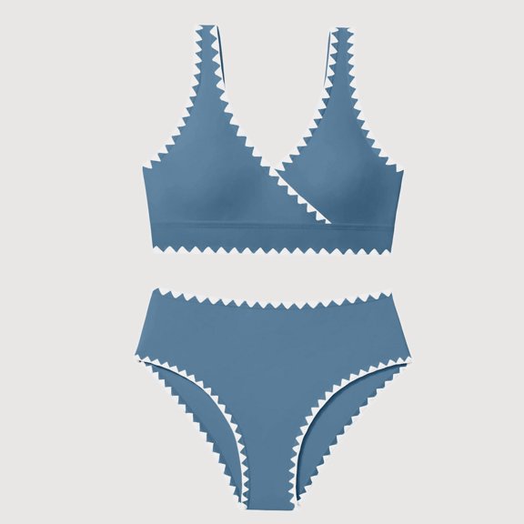 Gyujnb Two-Piece Swimsuit with Details Beach Pool Swimwear (Little Girls, Big Girls),11-12 Years