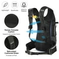 thumbnail image 3 of WEST BIKING WEST BIKING Reflective Cycling Backpack, 16L Oxford Cloth, Lightweight & Water-Resistant, Green/Grey, Waist Straps for Enhanced Durability, 3 of 6