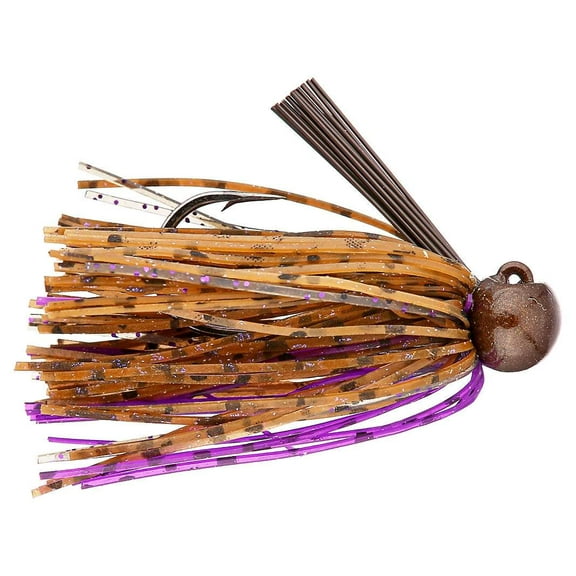 Bass Patrol Silicone Western Football Jig (PB and J, 3/8 oz)