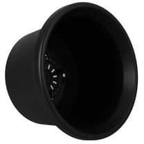 Masteelf Large Black Round Germination Pot for Gardening Plants Orchid Planter Pots and Stylish