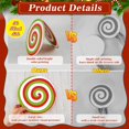 thumbnail image 4 of Adornos Navideños de Caramelo VABAMNA 12 Piezas Lollipop de Menta, 4 of 6