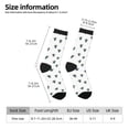 thumbnail image 2 of Bingfone Compression Socks for Women and Men Long Socks for Running Athletic Cycling Nurse- Turtle, 2 of 6